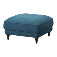 ESSEBODA 椅凳, tallmyra 藍色/棕色, 77x77x44 公分