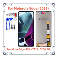 6.8" Edge 2021 For Motorola Moto Edge (2021) LCD S30 Display touch Digitizer Assembly Replacement For MOTO G200 Screen