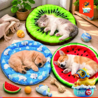 สินค้าแนะนำ Thai.th แผ่นเจลเย็น เจลเย็นลดความร้อน แผ่นเจลเย็น ที่นอนสุนัข แมว Coolbed