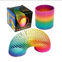 Mainan anak magic sparing rainbow murah harga satuan perpcs per pegas slinky rainbow