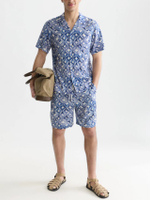 Men Fave Printed Tencel Relaxed Bermuda Shorts