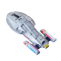 Hot Technical Voyager Star Trek Starship Model Building Blocks Assembly Bricks Children Educational DIY Toys Kids Adults Gifts