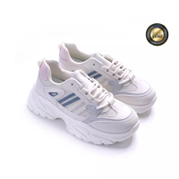 ZANDILAC LEV By Zandilac - Sepatu Sneakers Wanita Dewasa CH241386WD - PUTIH/BIRU