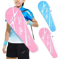 Badminton Racket Carrying Bag One-shoulder Carry Case Waterproof Full Racket Carrier Protect for Men Women Players Outdoor Sport