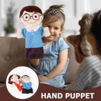 2 Pcs Character Hand Puppet Figure for Kids Puppets Adults Lifelike Realistic Decorative Educational Toys
