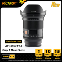 VILTROX 16mm F1.8 For Sony E Lens Full Frame Large Aperture Ultra Wide Angle Auto Focus Lens With Screen Sony Mount Camera Lens