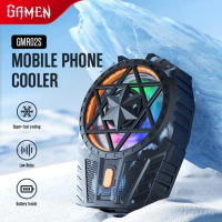 GAMEN GMR02S Cooling Fan HP Cooler Tanpa Kabel Kipas HP Gaming Fancooler Pendingin HP Untuk Game Ra