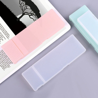 純色收納盒-大 素色簡約風 日式鉛筆盒 考試用筆盒迷你收納盒 客製文具盒
