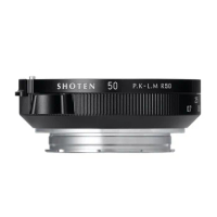 SHOTEN Pentax K to Leica M Rangefinder Focus 50mm Lens Adapter For Leica M1 M3 M6 M9 M10 M240 M-P