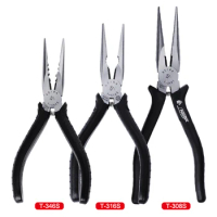 Long Nose Side Cutting Pliers Electronic Repair Cutting Benting Nippers Wire Cutting Stripping Clippers Electrician Repair Tools