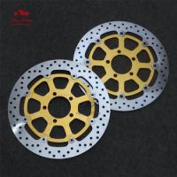 Motorcycle Floating Front Brake Disc Rotor Fit For Suzuki TL1000R TL1000S Hayabusa GSX1300R 1999 - 2007 GSX1400 GSXR1300