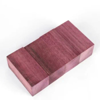 Length:100-500mm Size:50x50mm South American Purple Wood （Peltogyne）Carved Wood Mahogany Square Material Furniture Strips