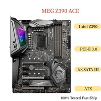 For MSI MEG Z390 ACE Motherboard 64GB LGA 1151 DDR4 ATX Mainboard 100% Tested Fast Ship
