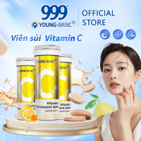 999FDA Vitamin C sủi bọt ,Viên sủi 9 YOUNG BASIC DAILY bổ sung12 loại Vitamin C hàm lượng cao + Coll