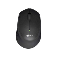 LOGITECH M330 USB WIRELESS MOUSE SILENT BLACK PI GY (V008)