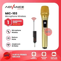 MIC WIRELESS DOUBLE DIGITAL ADVANCE MIC-103 / MIC103 GARANSI RESMI (MEDAN)