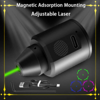 Hunting Green Dot Laser Sight Magnetic Adsorption Mounting Laser Sight for Rifle Scope Sniper Rifle Gun Weapon Tactical Hunting
