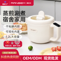 Electric Caldron Small Electric Pot Electric Steamer Electric Food Warmer Cooking Noodle Pot Multifunctional Instant Noodle Pot Multifunctional All-in-One Pot