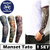 Sarung Lengan Tangan Tatto - Manset Tangan Motif Tato