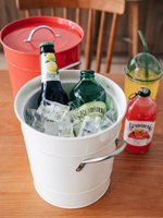 覆古鐵皮裝冰塊創意酒吧家用聚會戶外啤酒香檳紅酒飲料小冰桶