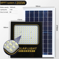 Outdoor solar LED lights solar streetlights for outdoor garden light exterior lighting street wall l