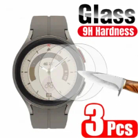 3Pcs Tempered Glass for Samsung Galaxy Watch 5 pro 45mm watch5 40mm 44mm Screen Protector on galaxy watch5 5pro 45mm