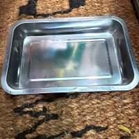 Nampan Stainless/Baki Stainless (555) ukuran 36x27cm