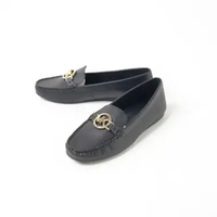 Sepatu MICHAEL KORS MK GHW FULTON BLACK LOAFER 100% ORIGINAL 37