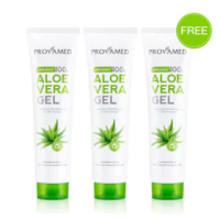 [แพ็คคู่] Provamed Aloe Vera Gel Organic 100% 150g [Free! Provamed Aloe Vera Gel Organic 100% 150g]