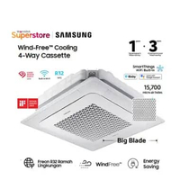 Samsung AC Cassette Inverter 4 Way Wind-Free 2 PK - AC052FE4DKF/EA | AC052 FE4DKF