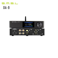 SMSL DA-9 Bluetooth Digital Amplifier Balanced Design Power Ampilier Hi-res AUDIO within SMSL SDB with Remote Control