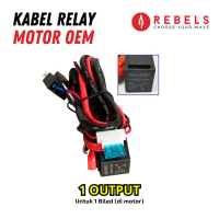 Kabel Set Relay Hid Motor H4 Universal Passive Relay - Unmerek