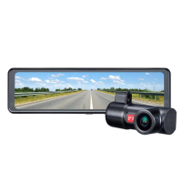 【PX 大通】HR9 PRO 雙鏡HDR星光級 GPS電子後視鏡行車紀錄器(行車記錄器/10.88吋 光感應觸控式)
