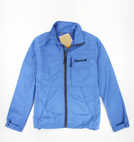 美國百分百【全新真品】Timberland 中空纖維 男 外套 立領 夾克 藍色 方便收納 防風 S號 現貨