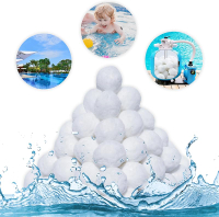 1.54 Lbs Pool Filter Balls Eco-Friendly Filter Balls for Swimming Pool Sand Filters Lightweight and 