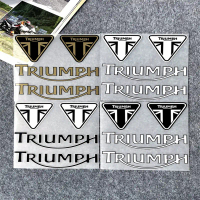 Suitable for Triumph Bobber Modified Fuel Tank Sticker TRIUMPH 3D Reflective LOGO T120 Helmet Sticke