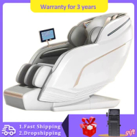 New sl track sofa massage chair 4d luxury zero gravity massage chair full body Luxury Shiatsu Massage Chair Foot Spa Home Use