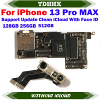 For iPhone 13 Pro Max Motherboard with Face ID Clean iCloud Mainboard For iPhone13Pro Max Logic Board Support iOS Update Plate