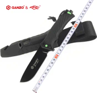 Firebird Ganzo G8012V2 8cr13mov blade ABS Handle Fixed blade knife Survival Camping tool Hunting Knife tactical outdoor tool