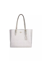 COACH Mollie Tote Bag In Signature Canvas CV967