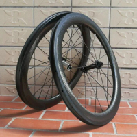 20inch 451 carbon wheelset dimple rims 20" carbon wheels road bike wheel DT 350 240 hub
