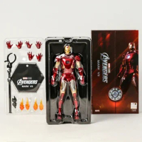 Hot Toys Marvel Iron Man Mark MK 1-7 17 21 42 43 45 46 85 Tony Stark Collection Model Action Figure Toy Birthday Gift