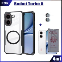 Ốp điện thoại chống rơi Redmi Turbo 5 có vòng sắt nam châm cho Redmi Turbo 5 Max Turbo 4 Pro Turbo 3
