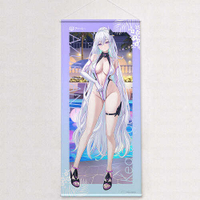 ■預購■C104【カーテン魂】通販先行｜ 碧藍航線『 奇爾沙治／ナイトプール 』特大掛軸。[0817]