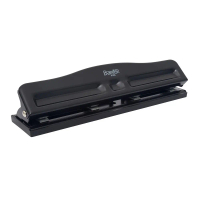 [BMS Stationery Tangerang] Bantex Perforator 4 Holes Black 9328 10