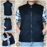 MND ROMPI TWILL KERAH - ROMPI LAPANGAN MULTIFUNGSI - ROMPI CUSTOM BORDIR DAN SABLON Hitam Twill Kera