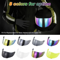 Motorcycle Wind Shield Helmet Lens Visor Replacement for AGV K1 K3SV K5 Full Face Helmet