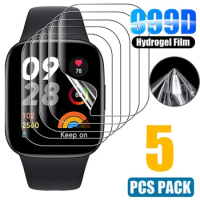 For Redmi Watch 3 4 Hydrogel Film Watch4 Watch3 Smartwatch Soft Screen Protector Anti-Scratch Films For Redmi Watch 2 3 Lite