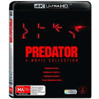 終極戰士 四部曲 4K UHD+BD 八碟套裝版 Predator 藍光 BD