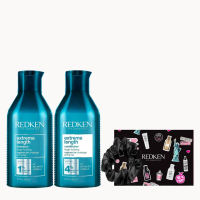 Redken Extreme Length Shampoo 300ml, Redken Extreme Length Conditioner 300ml & Redken Satin Scrunchi